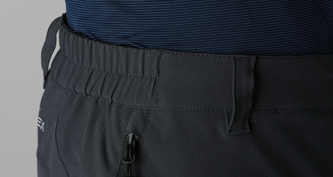 Short long stretch pour la randonnée et le voyage